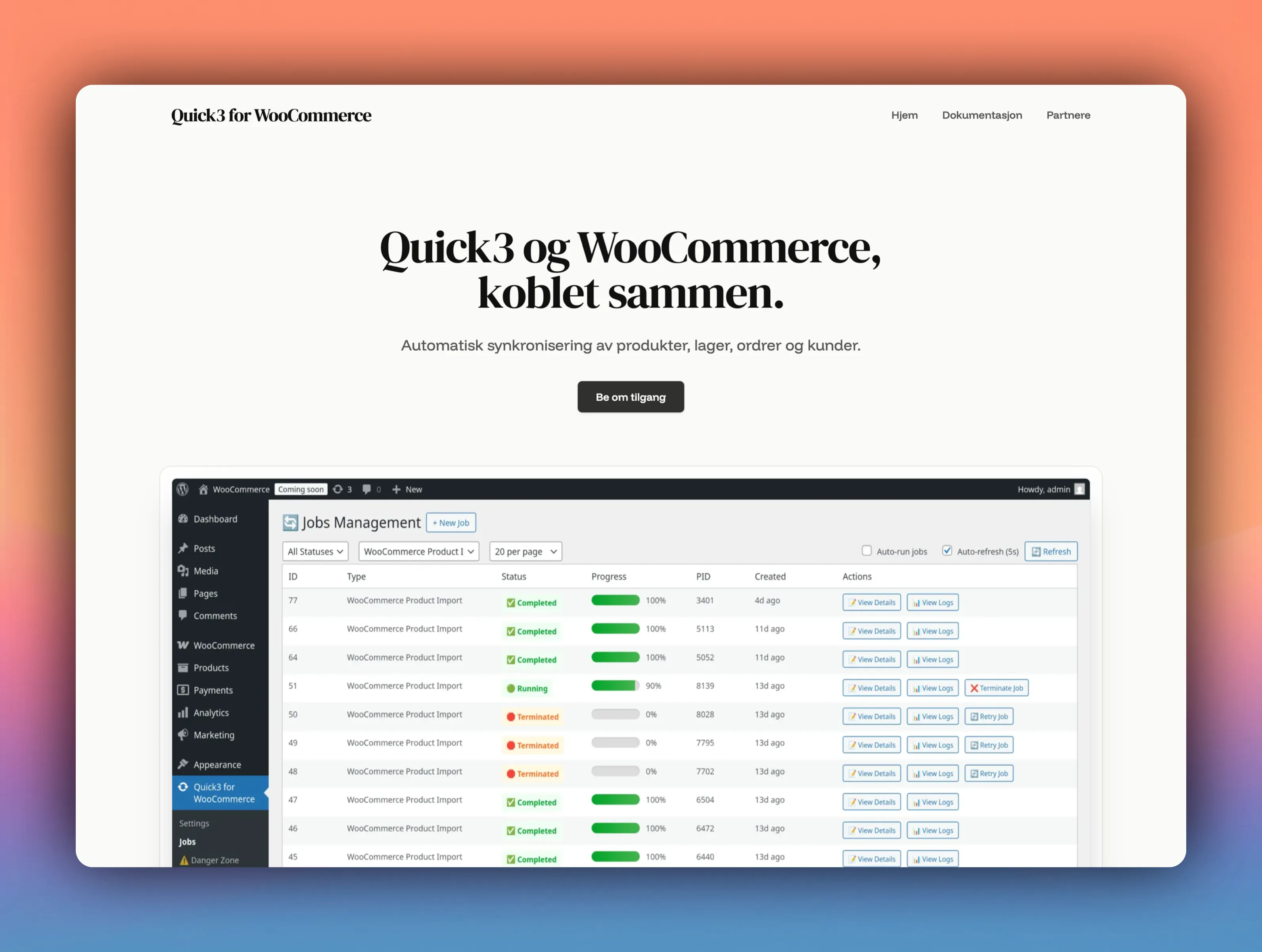 Quick3 for WooCommerce